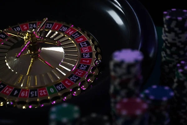Betting interface with chip denominations